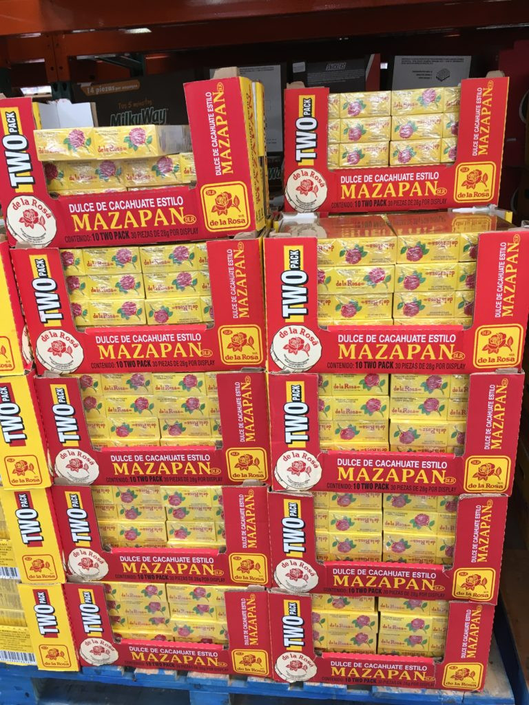 Marzipan at Costco Mexico