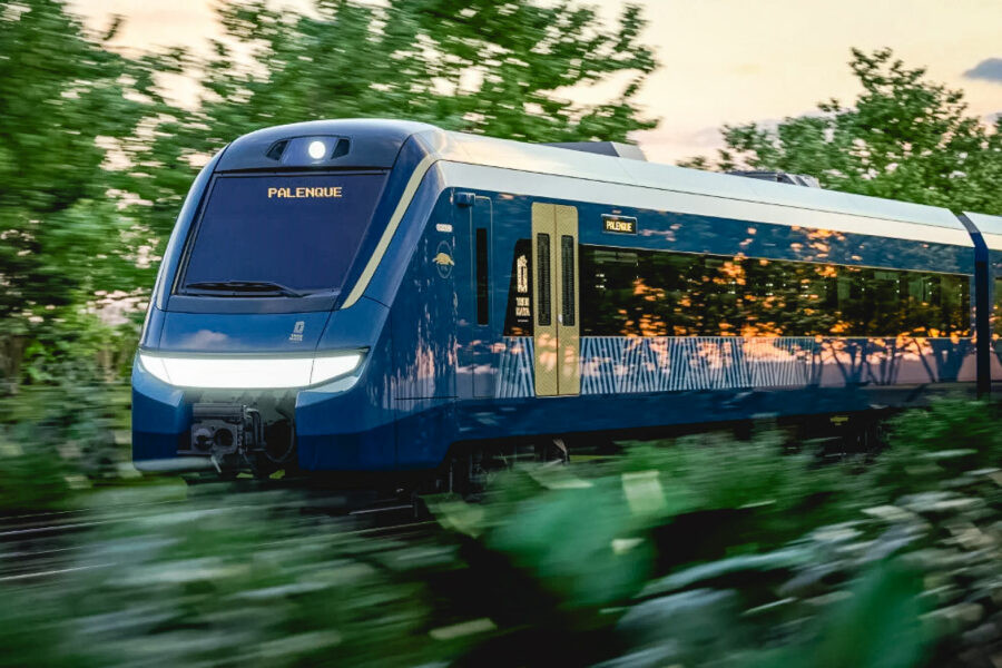 Mayan train transportation around the Yucatan Peninsula