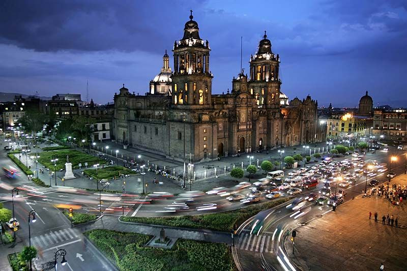 Mexico City Skyline