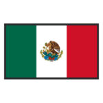 Mexico flag at stadium for soccer match