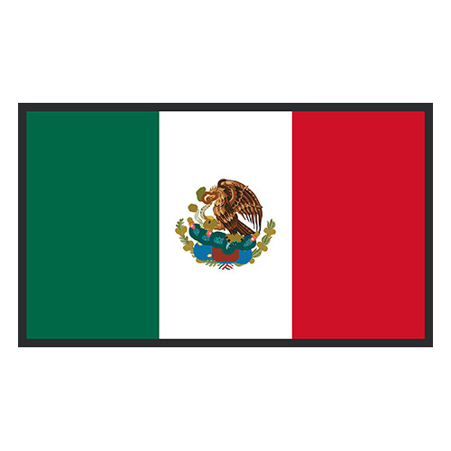 Mexico flag at stadium for soccer match
