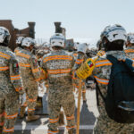 Mexican Army rescue team coordinates efforts in Malibu, California after the wildfires