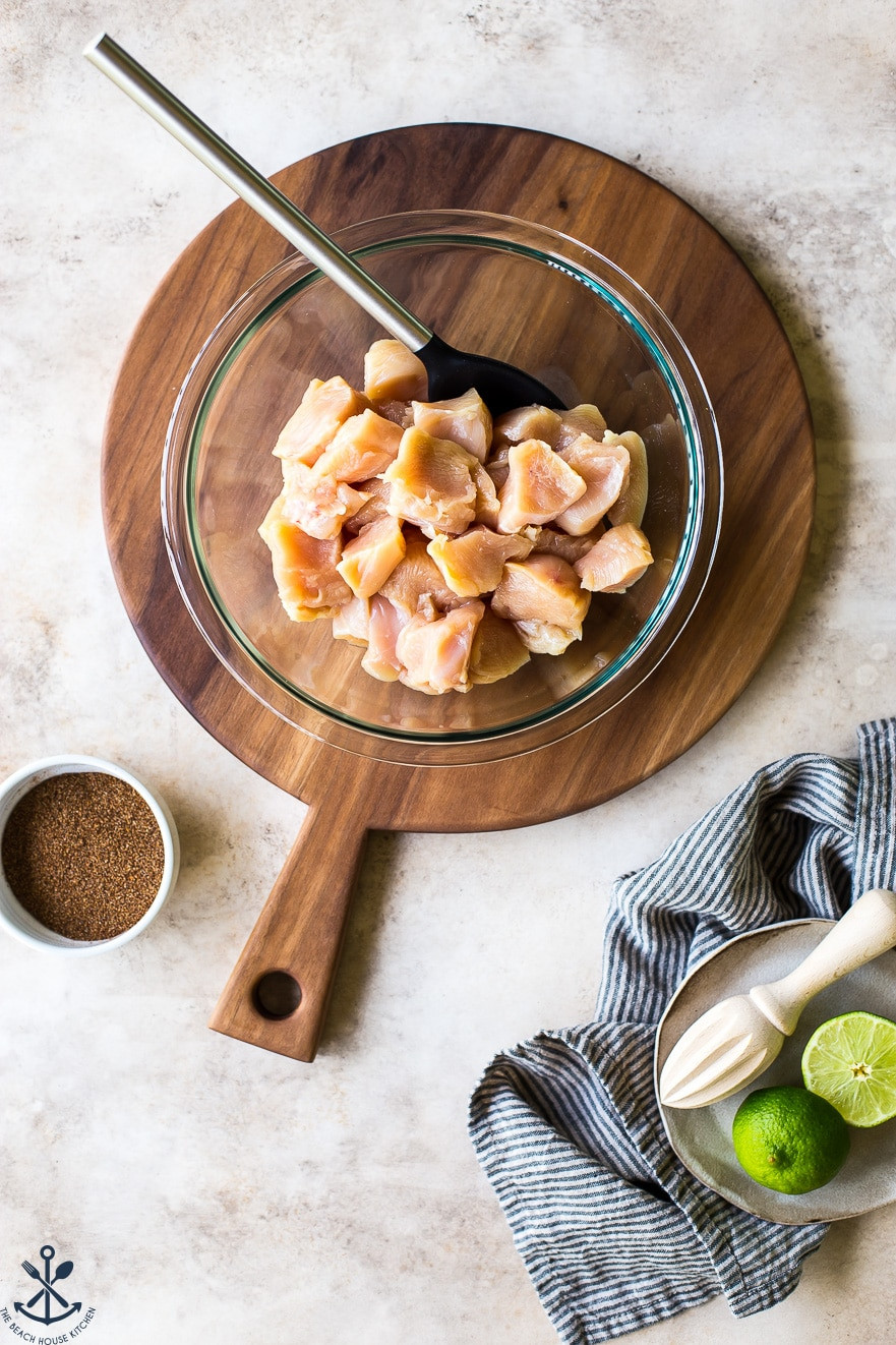 Ingredients for Mexican Spiced Chicken Bites