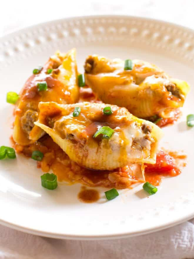 Mexican Stuffed Shells