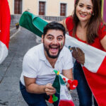 Parade celebrating Mexican Independence Day