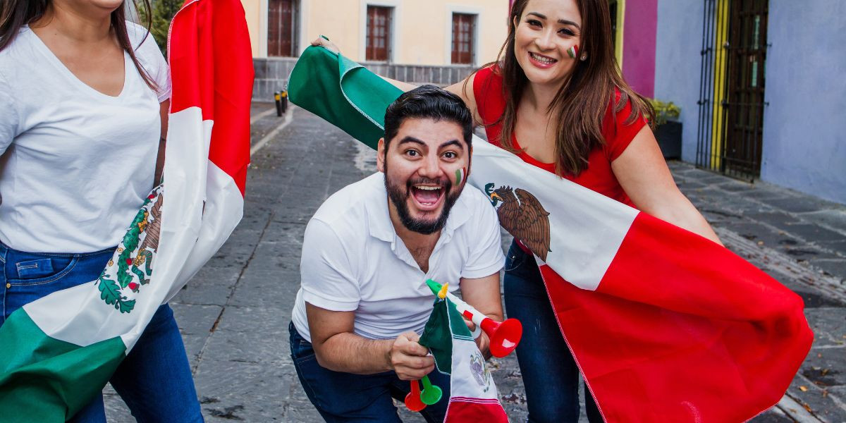 Parade celebrating Mexican Independence Day