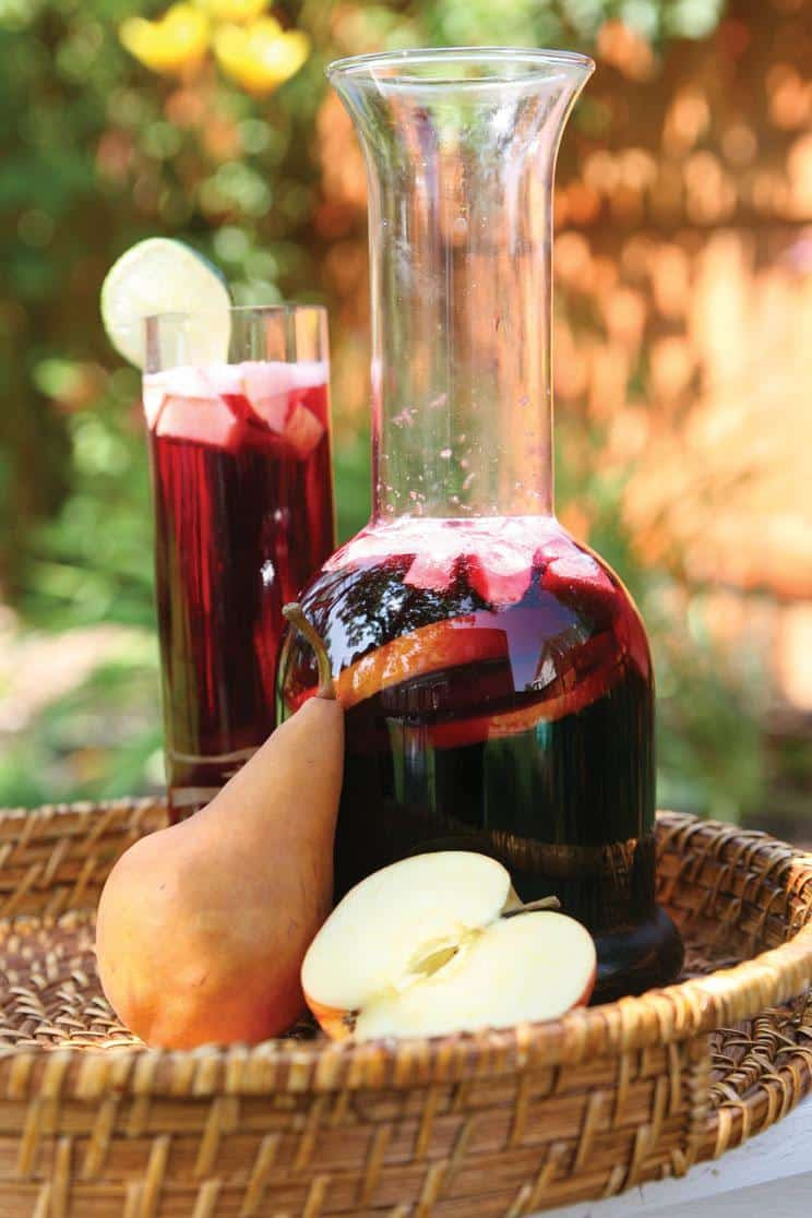 Mexican Sangria with Fruits