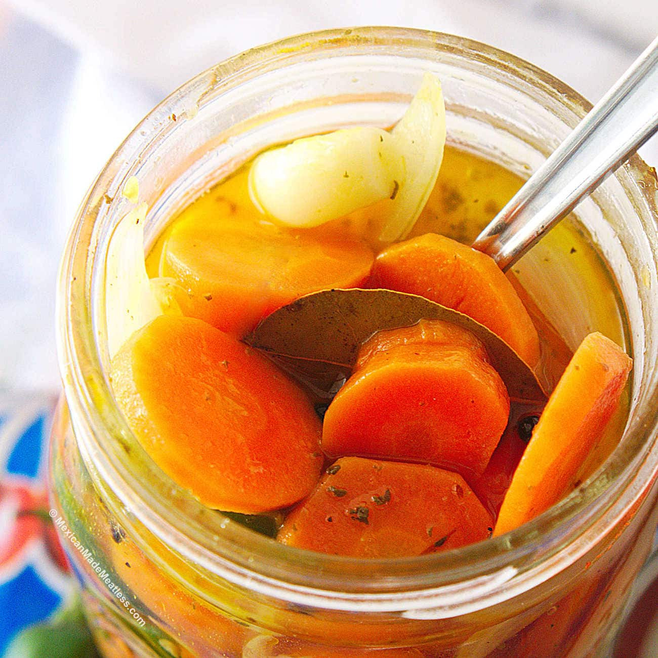 A visually appealing image of How to Make Pickled Carrots with Jalapeños, step by step.