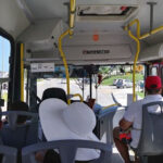 Local bus in Cancun Mexico