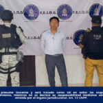 Mexican police arrest a suspect