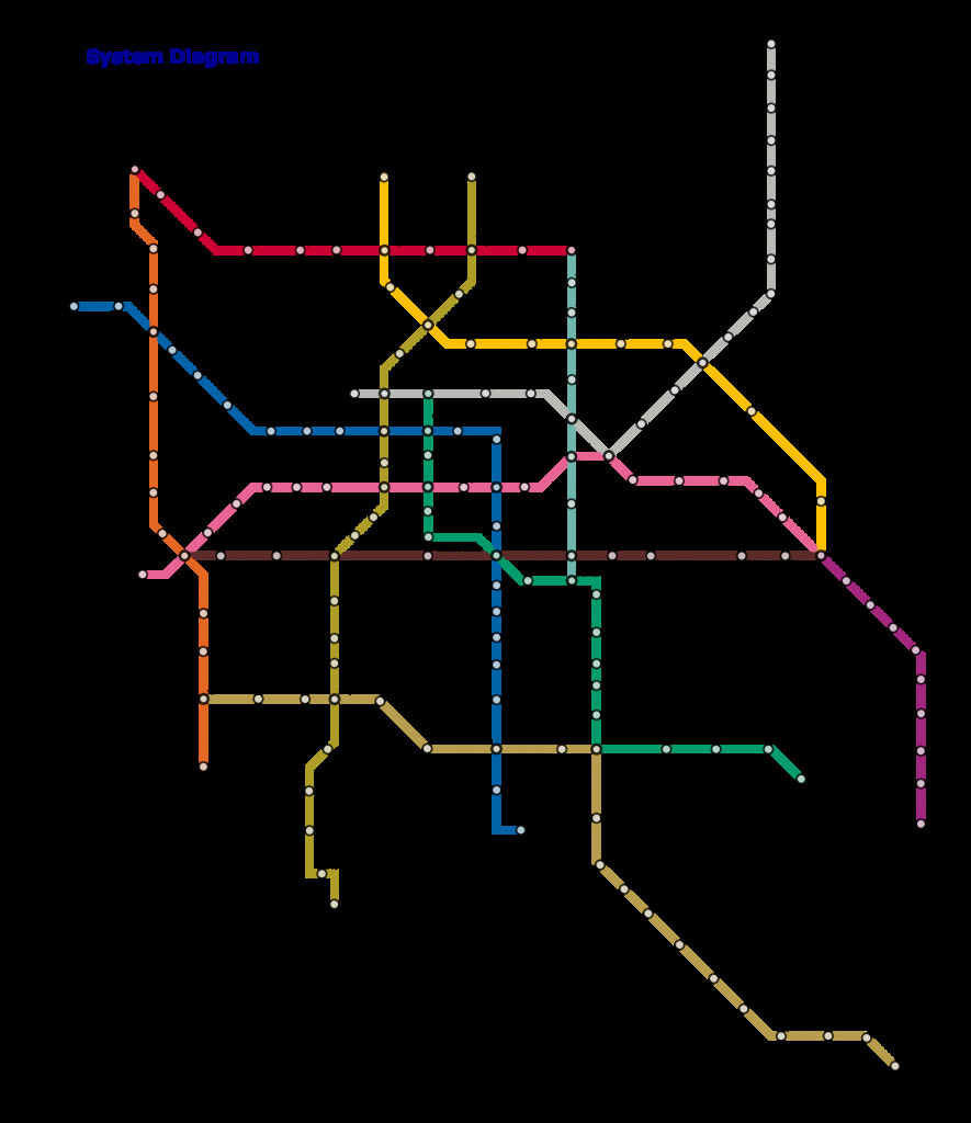 Mexico City Metro Station Entrance
