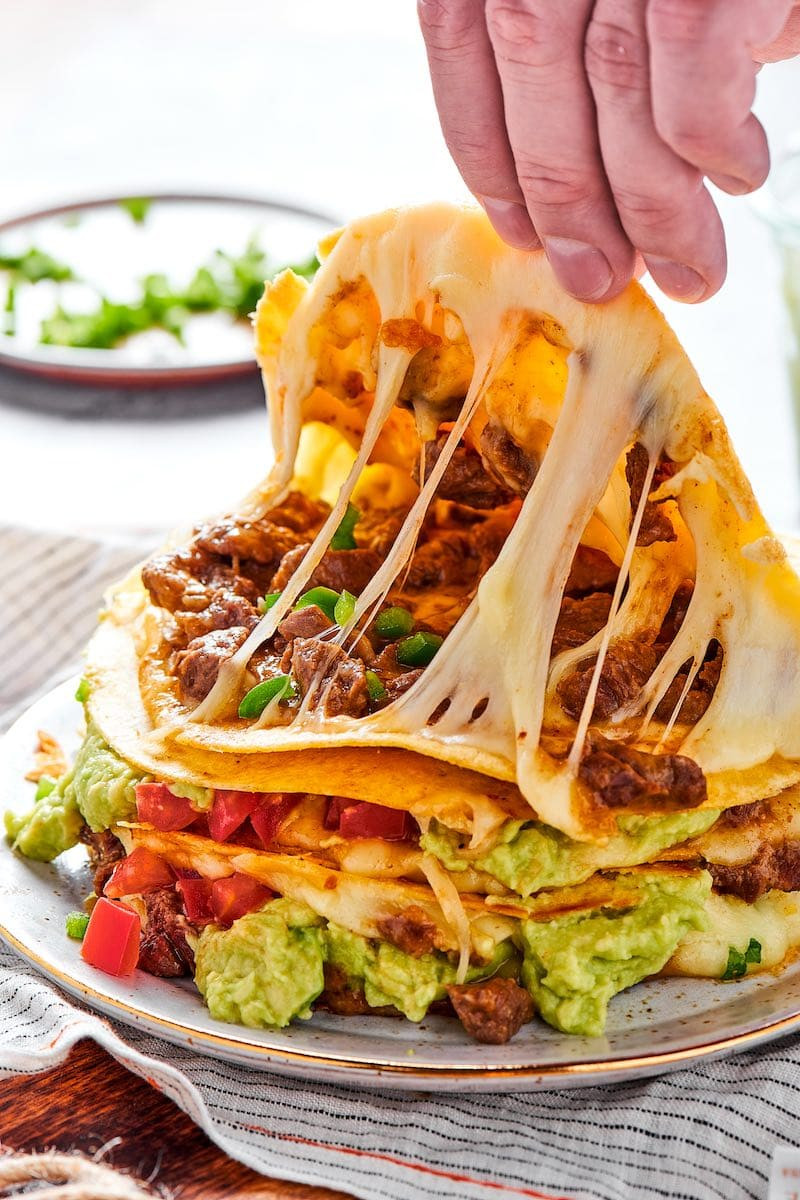 mulita taco from mexico