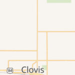 Clovis, New Mexico map