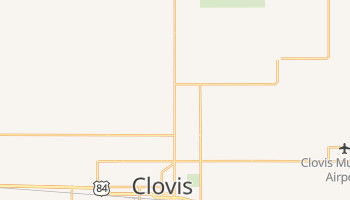 Clovis, New Mexico map
