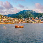 Puerto Vallarta Panoramic View of the Marigalante Pirate Ship