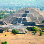 Teotihuacan pyramid of the moon