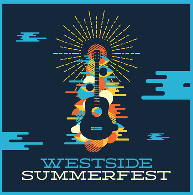 Westside Summerfest featuring local businesses and entertainment at a city park
