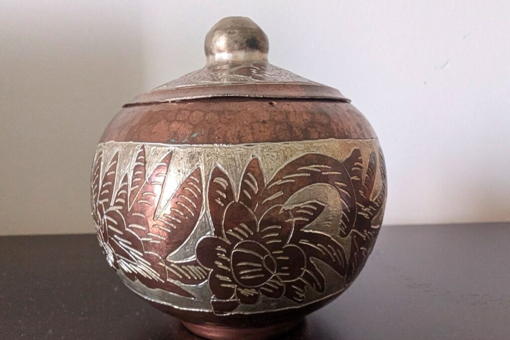 Silver Container from Taxco
