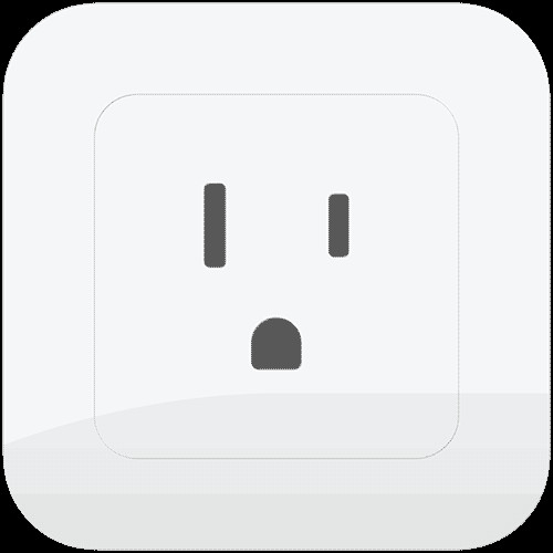 Two electrical outlets of type A and B in Mexico