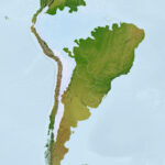Map highlighting Mexico's location in North America
