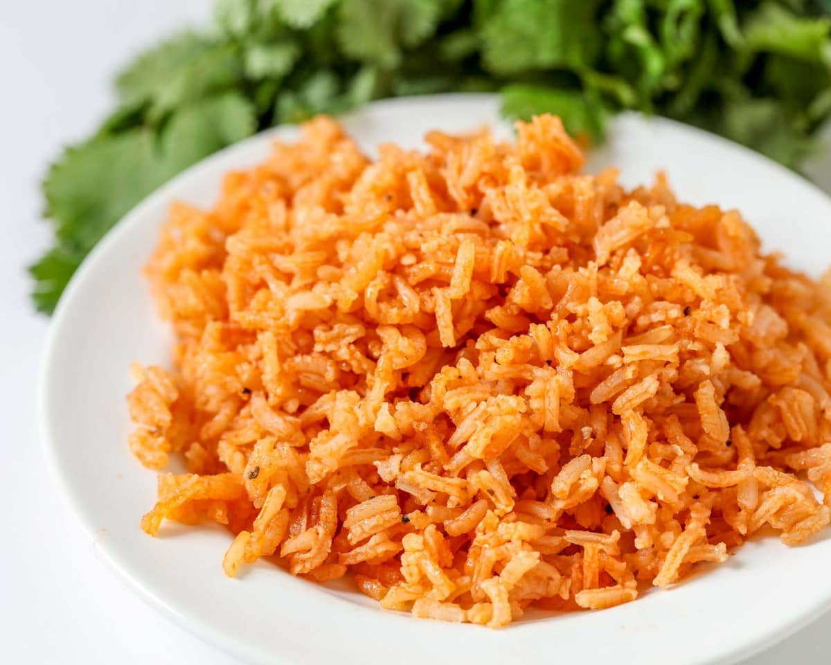 Mexican Rice in a bowl