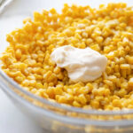 Bowl of Mexican Street Corn Salad.