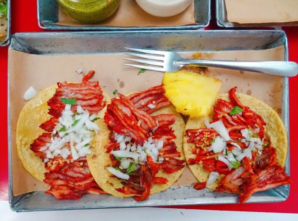 Assortment of taco fillings, showcasing the versatility of Mexican cuisine.
