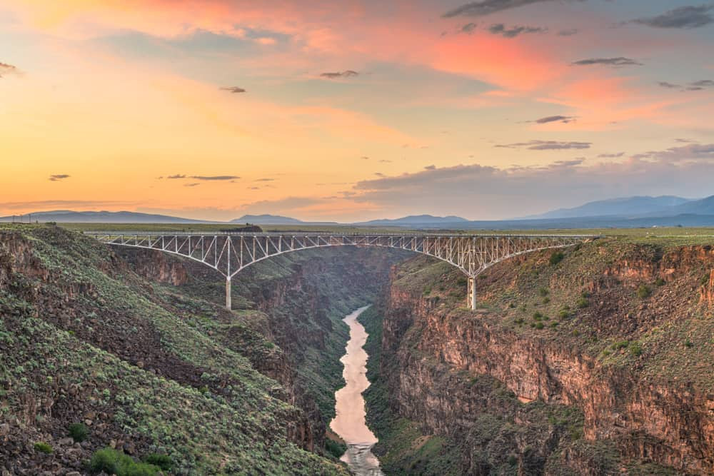 Taos Gorge Bridge New Mexico