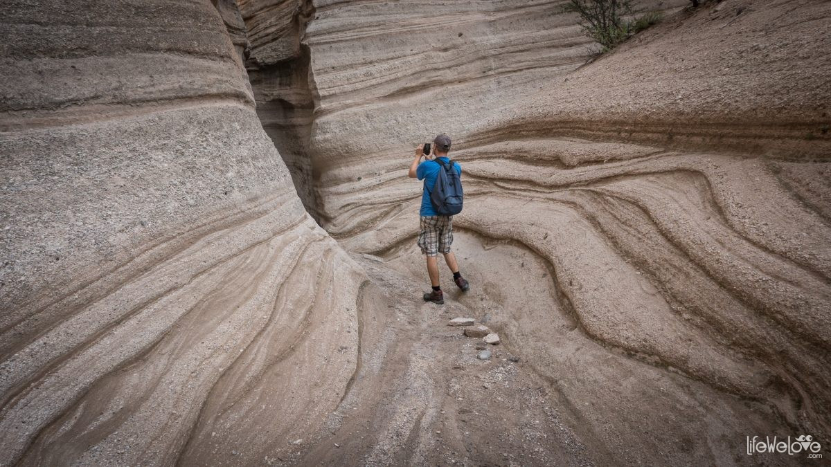 The iconic cone-shaped rock formations at Kasha-Katuwe Tent Rocks National Monument, formed by volcanic eruptions and erosion.