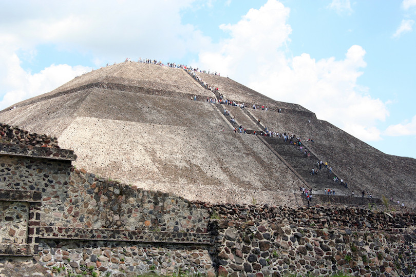 Pyramid of the Sun in Teotihuacan