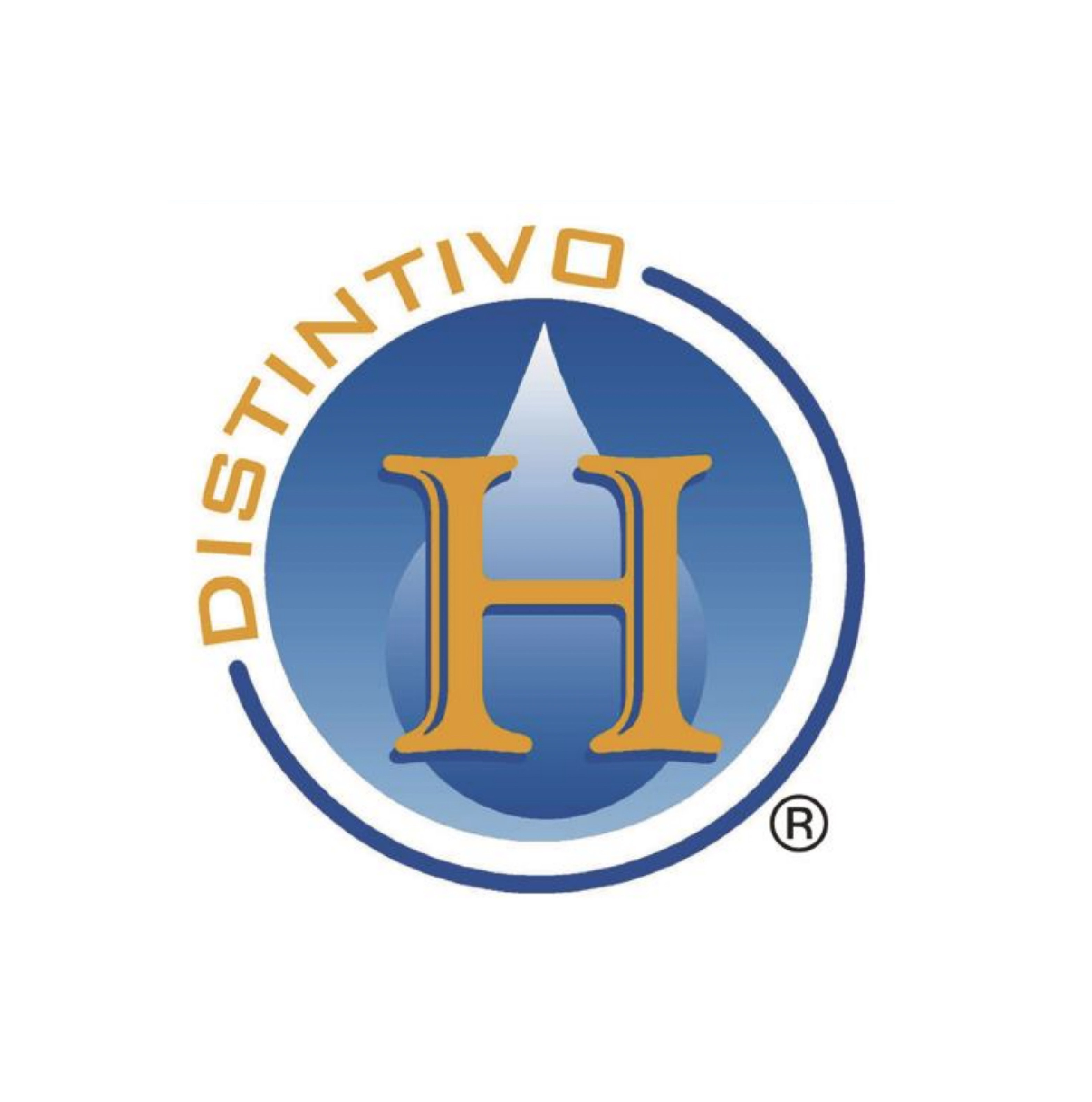 The Distintivo H seal of approval, indicating food safety standards.