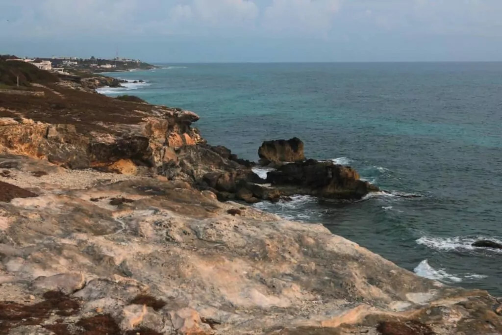 Uneven Terrain on Isla Mujeres Road