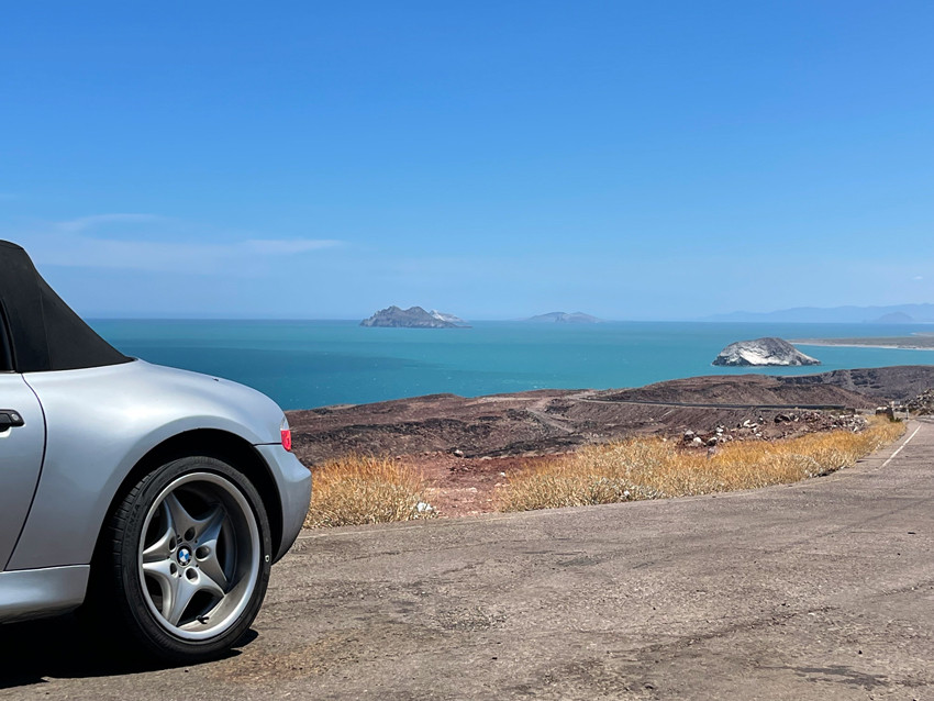 Views from the Baja, showcasing the scenic drives and beautiful landscapes
