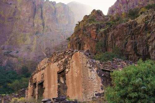 Hikers on Baylor Canyon Trail with stunning views, Las Cruces