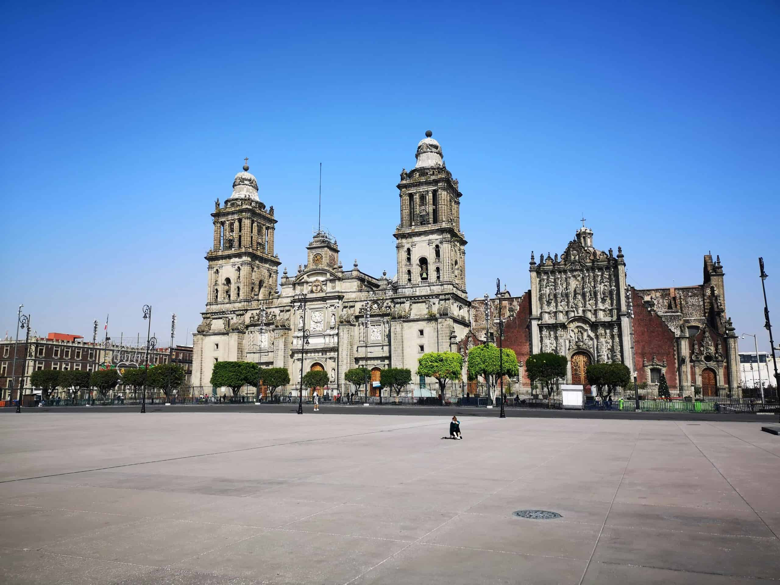 cathedral in centro historico for where to stay in mexico city