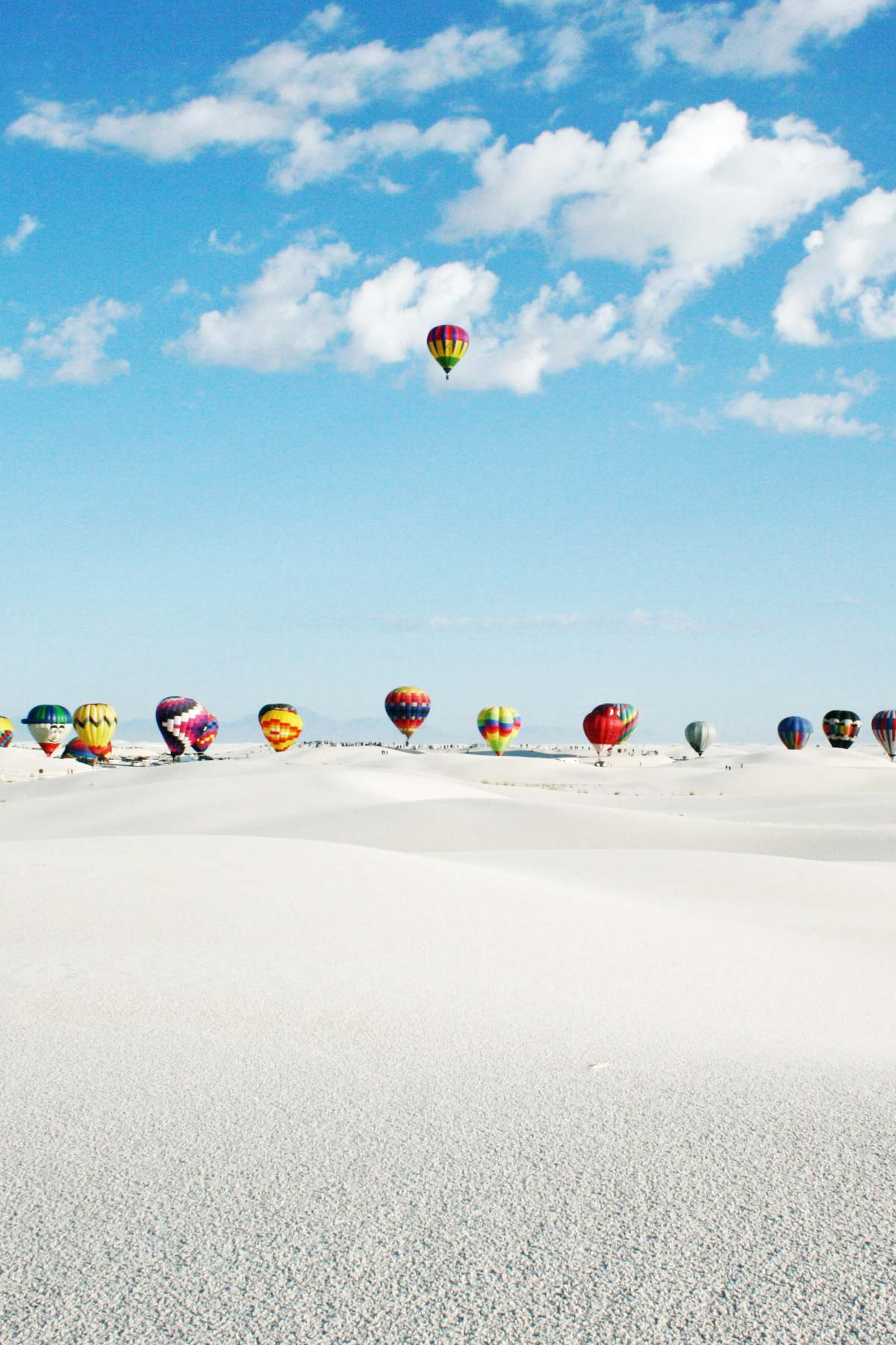 White Sands Balloons in New Mexico