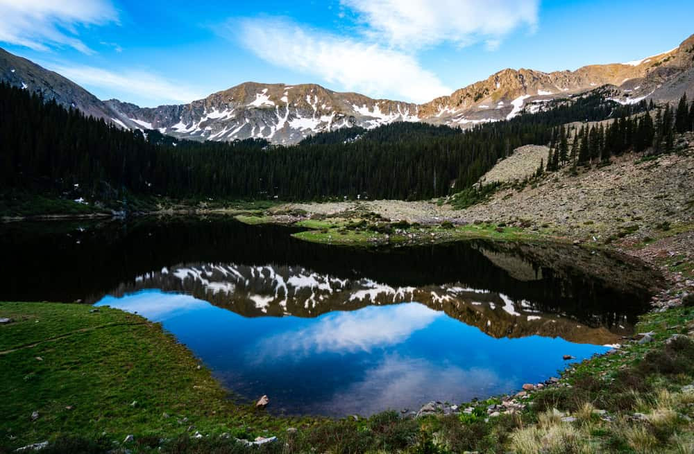 Williams lake in Wheeler Peak Wilderness
