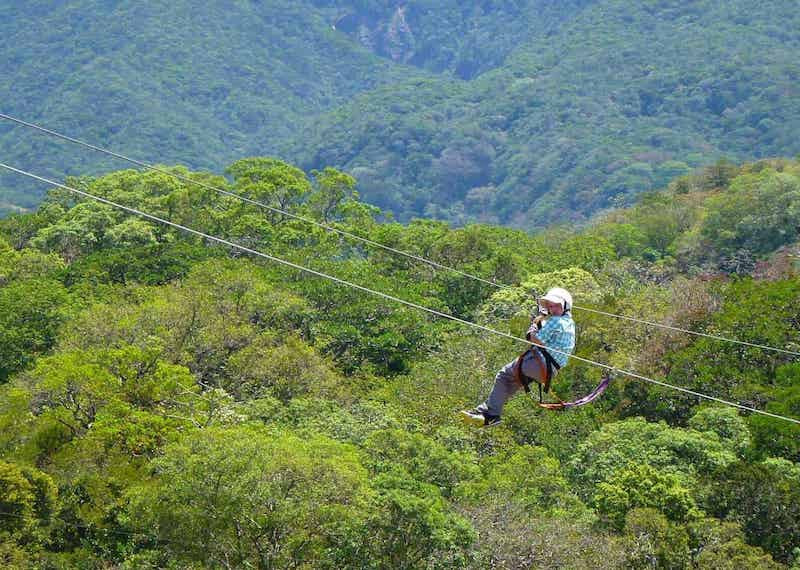 Exciting ziplining adventure at Hagia Sophia Eco Park